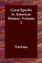 Great Epochs in American History, Volume I.