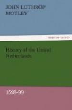 History of the United Netherlands, 1598-99