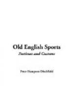 Old English Sports
