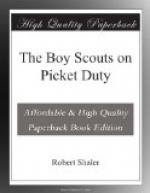 The Boy Scouts on Picket Duty