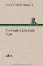 The Healthy Life Cook Book, 2d ed.
