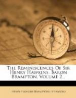 The Reminiscences of Sir Henry Hawkins (Baron Brampton)