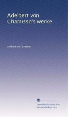 Adelbert von Chamisso by 