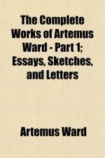 Artemus Ward by 