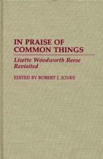 Lizette Woodworth Reese by 