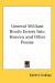 (Nicholas) Vachel Lindsay Biography and Literature Criticism