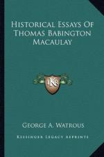 Thomas Babington Macaulay by 