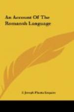 Account of the Romansh Language by 