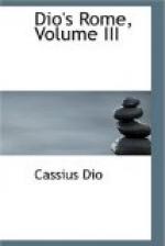 Dio's Rome, Volume 3 by Dio Cassius