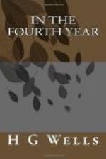 In the Fourth Year by H. G. Wells