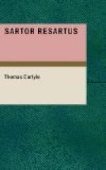 Sartor Resartus: the life and opinions of Herr Teufelsdrocke by Thomas Carlyle