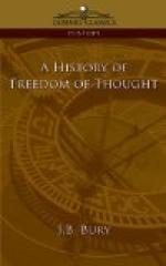 A History of Freedom of Thought by J.B. Bury