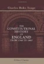 The Constitutional History of England from 1760 to 1860 by 
