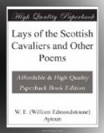 Lays of the Scottish Cavaliers and Other Poems by 