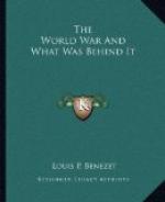 The World War and What was Behind It by 