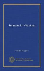 Sermons for the Times by Charles Kingsley
