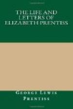The Life and Letters of Elizabeth Prentiss by 