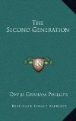The Second Generation by David Graham Phillips