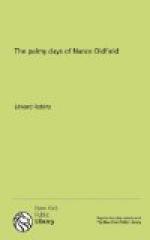 The Palmy Days of Nance Oldfield by 