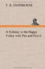 A Holiday in the Happy Valley with Pen and Pencil by 