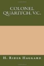 Colonel Quaritch, V.C. by H. Rider Haggard