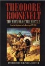 The Winning of the West, Volume 2 by Theodore Roosevelt