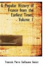 A Popular History of France from the Earliest Times, Volume 1 by François Guizot