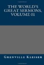 The World's Great Sermons, Volume 01 by 