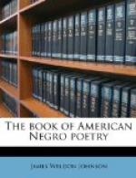 The Book of American Negro Poetry by 