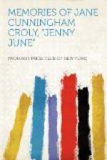 Memories of Jane Cunningham Croly, "Jenny June" by 