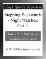 Stepping Backwards by W. W. Jacobs