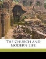 The Church and Modern Life by Washington Gladden