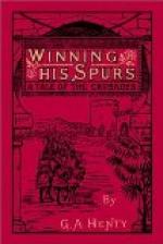 Winning His Spurs by G. A. Henty