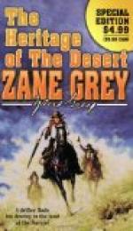 Heritage of the Desert by Zane Grey