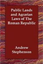 Public Lands and Agrarian Laws of the Roman Republic by 