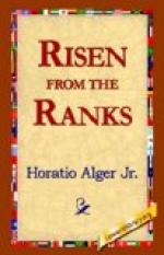Risen from the Ranks by Horatio Alger, Jr.