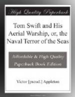 Tom Swift and His Aerial Warship, or, the Naval Terror of the Seas by Victor Appleton