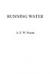 Running Water eBook by A. E. W. Mason