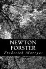 Newton Forster by Frederick Marryat