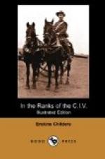 In the Ranks of the C.I.V. by Erskine Childers