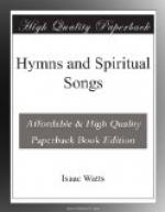 Hymns and Spiritual Songs by Isaac Watts