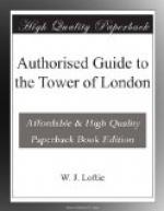 Authorised Guide to the Tower of London by W. J. Loftie
