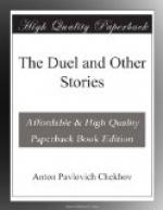 The Duel and Other Stories by Anton Chekhov