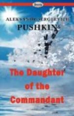 The Daughter of the Commandant by Aleksandr Pushkin
