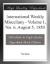 International Weekly Miscellany - Volume 1, No. 6, August 5, 1850 eBook