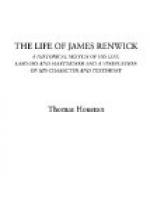 The Life of James Renwick by 