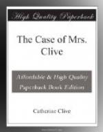 The Case of Mrs. Clive by Catherine Clive