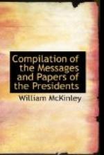 Compilation of the Messages and Papers of the Presidents by William McKinley
