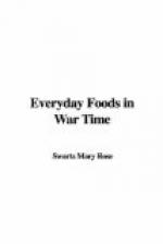 Everyday Foods in War Time by 