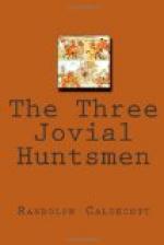The Three Jovial Huntsmen by Randolph Caldecott